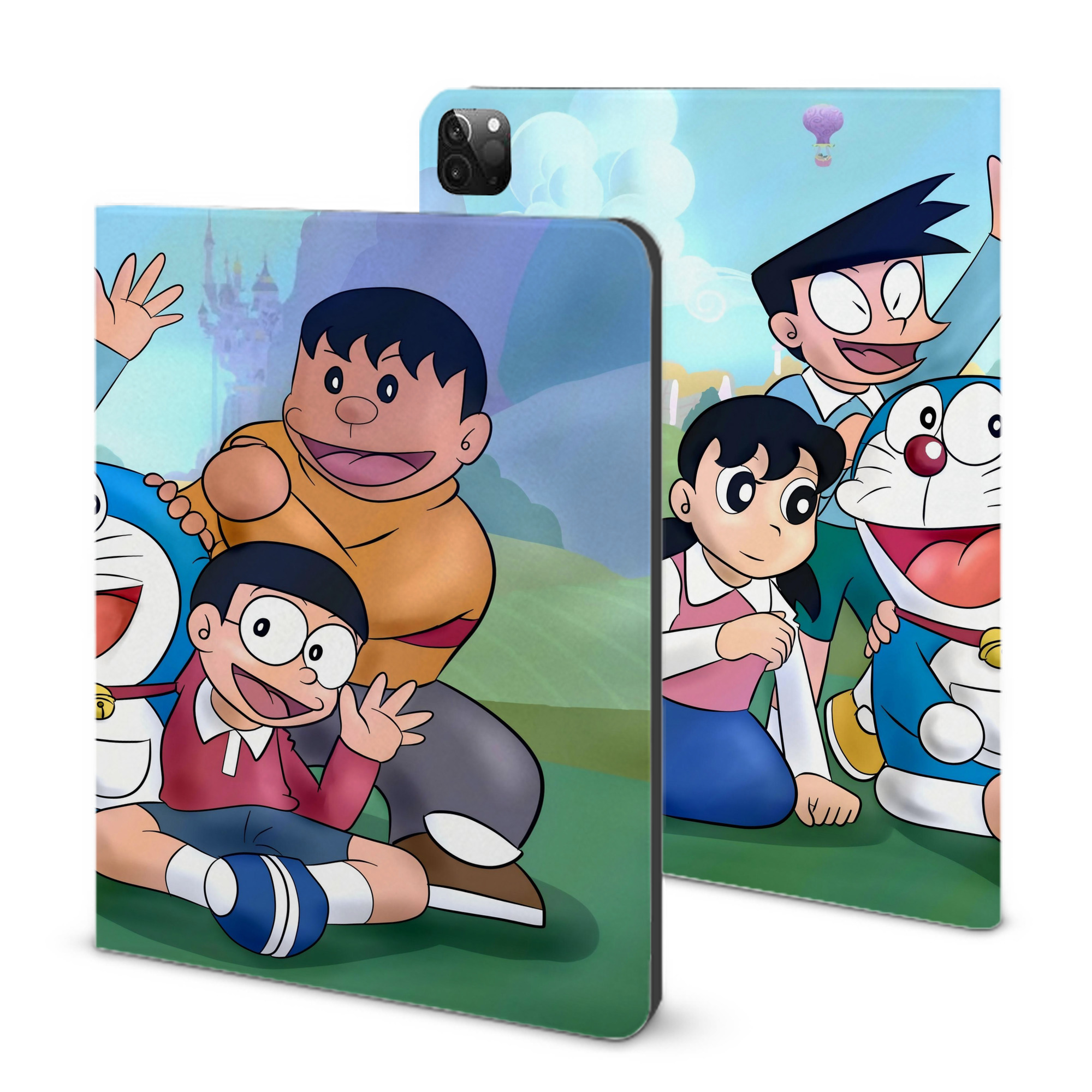 （画像用） ドラえもん Doraemon IPadケース ペンホルダー付き ブックスタイルデザイン
